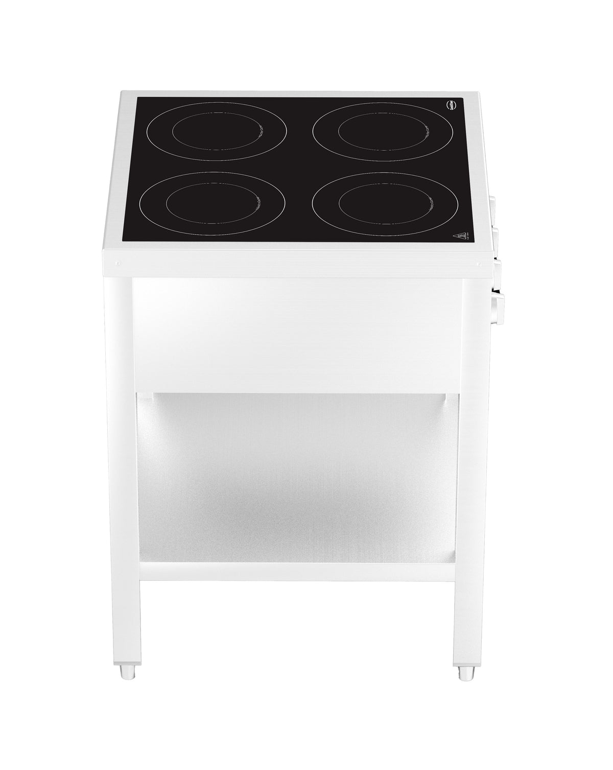 Cuisinière à induction 4 zones avec essous ouvert — Combisteel 7505.0035