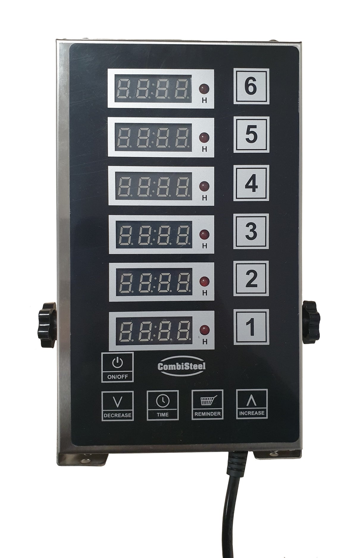Minuterie de cuisine numérique 6 canaux dkt-6 — Combisteel 7517.0010