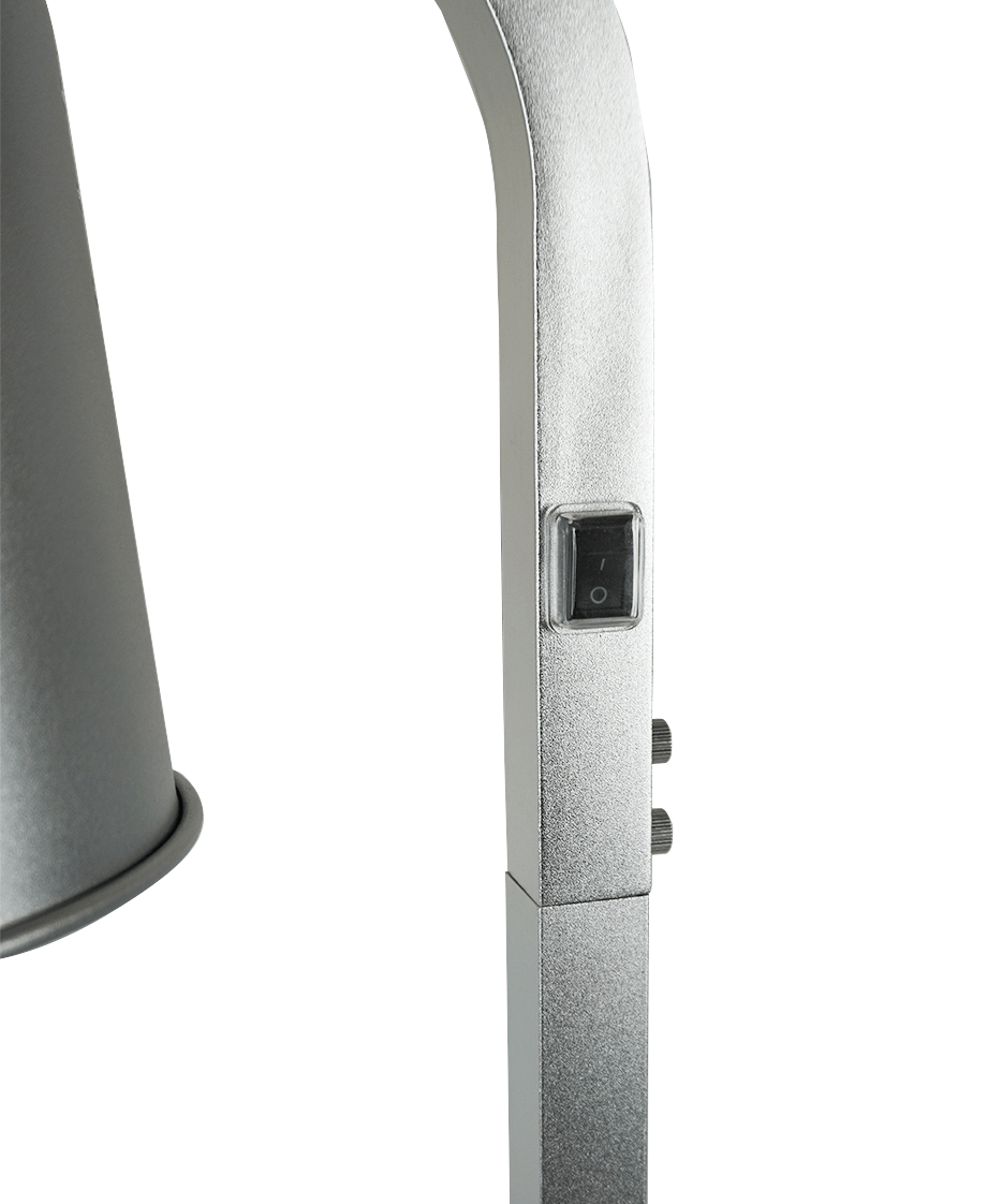 Lampe chauffant argent — Combisteel 7518.0175