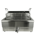 FRITEUSE POSABLE ÉLECTRIQUE 25L - AVEC ROBINET DE VIDANGE 7518.0210