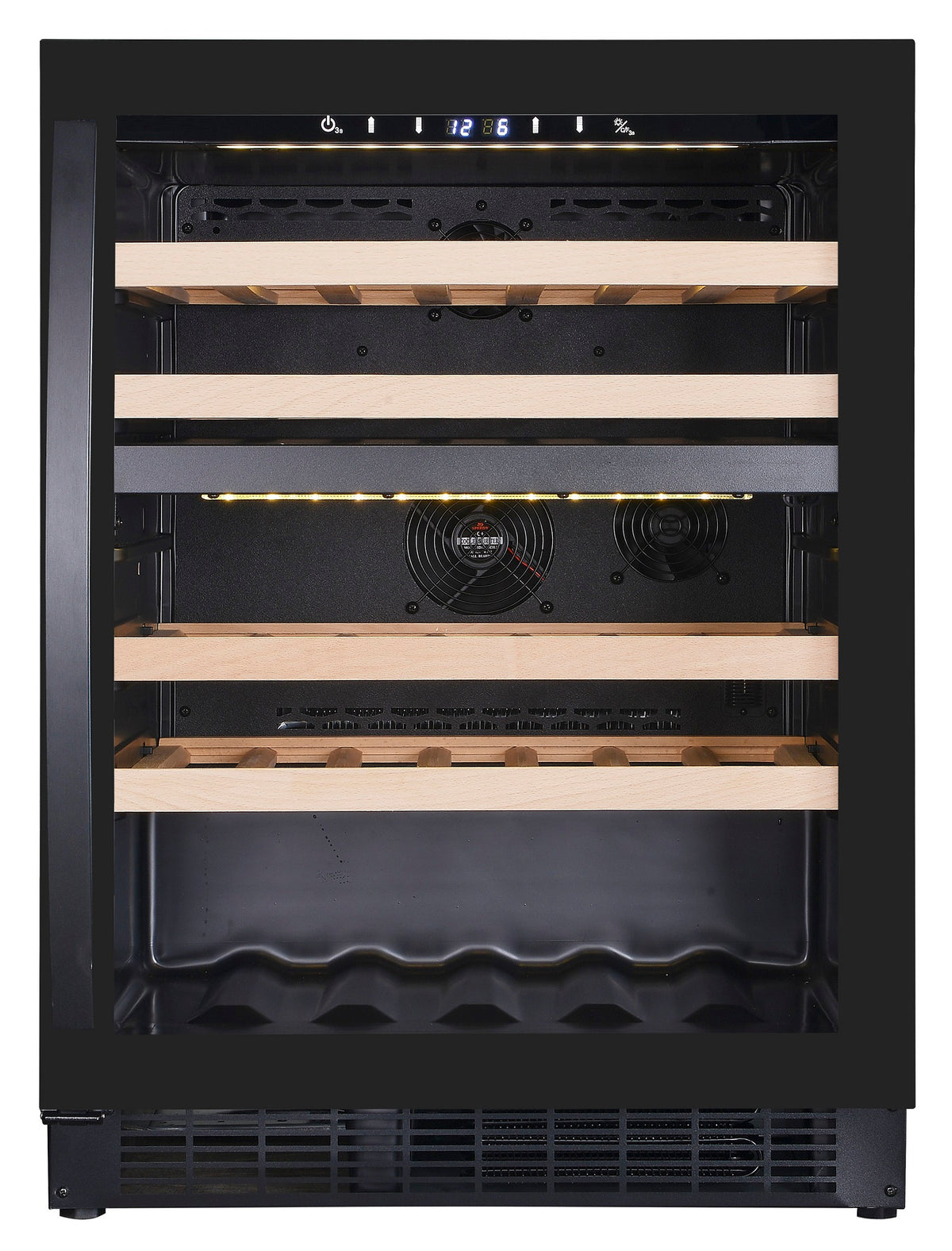 Rafraîchisseurs à vin 119 L dual zone — Combisteel 7525.0010
