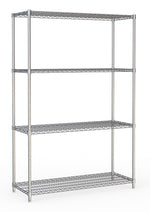 Étagères 4 levels 1200 démontable — Combisteel 7530.0010