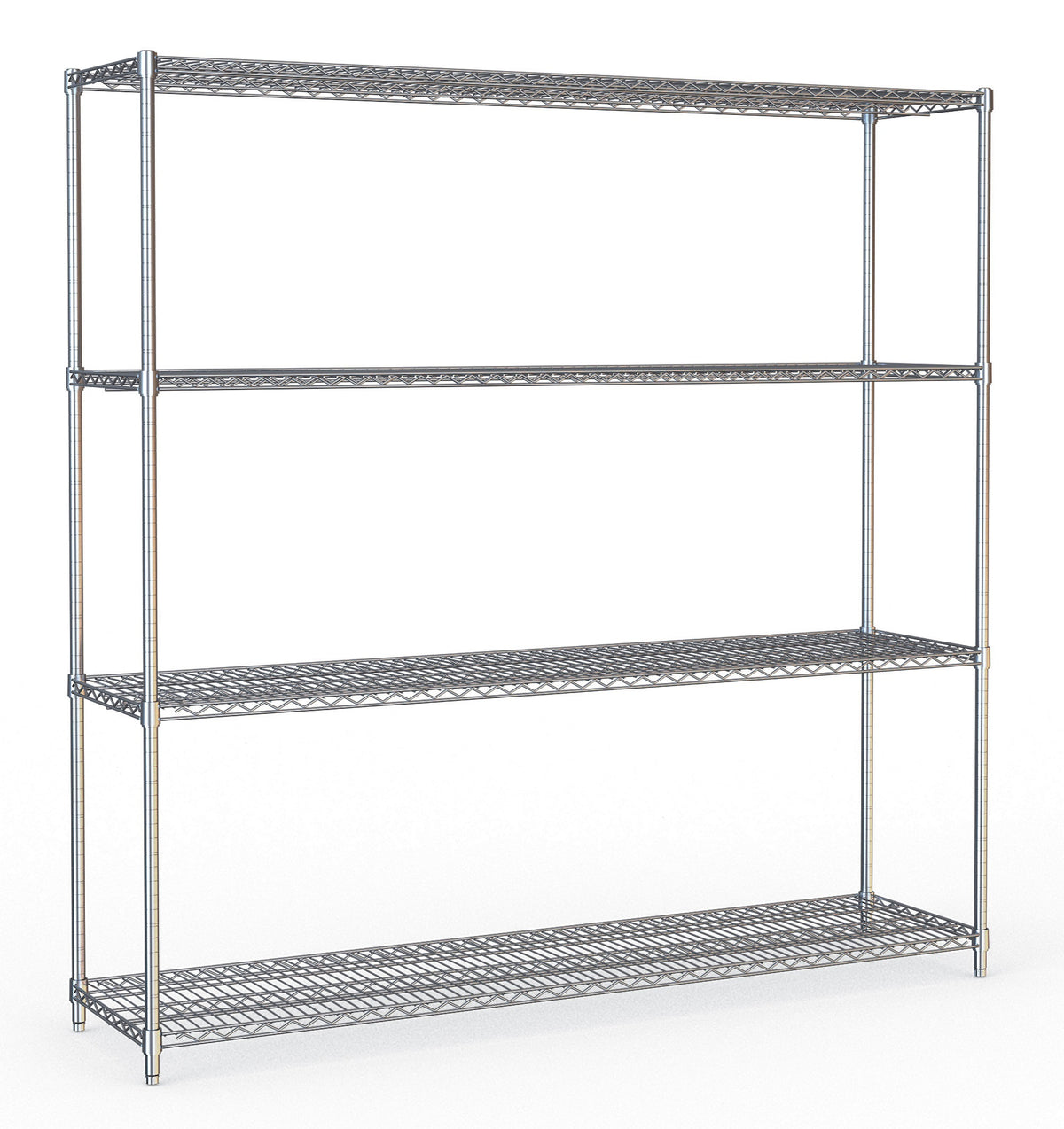 Étagères 4 levels 1800 démontable — Combisteel 7530.0020