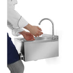 Lavabo commande au genou — Combisteel 7531.0010