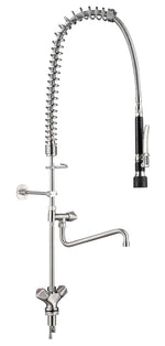 Pré douche de rinçage avec 1-trou en acier inox 304 — Combisteel 7536.0005