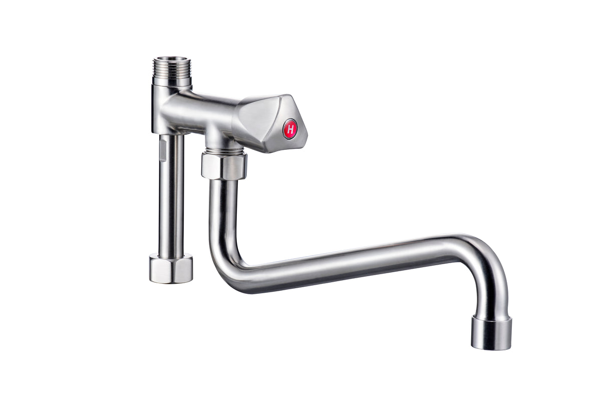 Pré douche de rinçage avec 1-trou en acier inox 304 — Combisteel 7536.0005