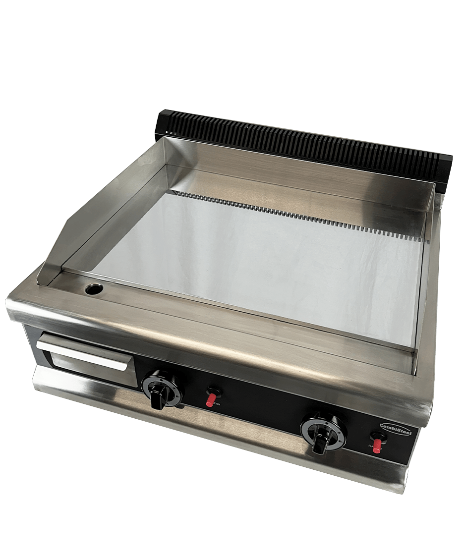 Plaque grille à gaz chrome 650 propane — Combisteel 7539.0035