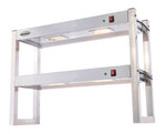Étagère chauffante en halogene 2 niveaux 900 démontable — Combisteel 7539.0045