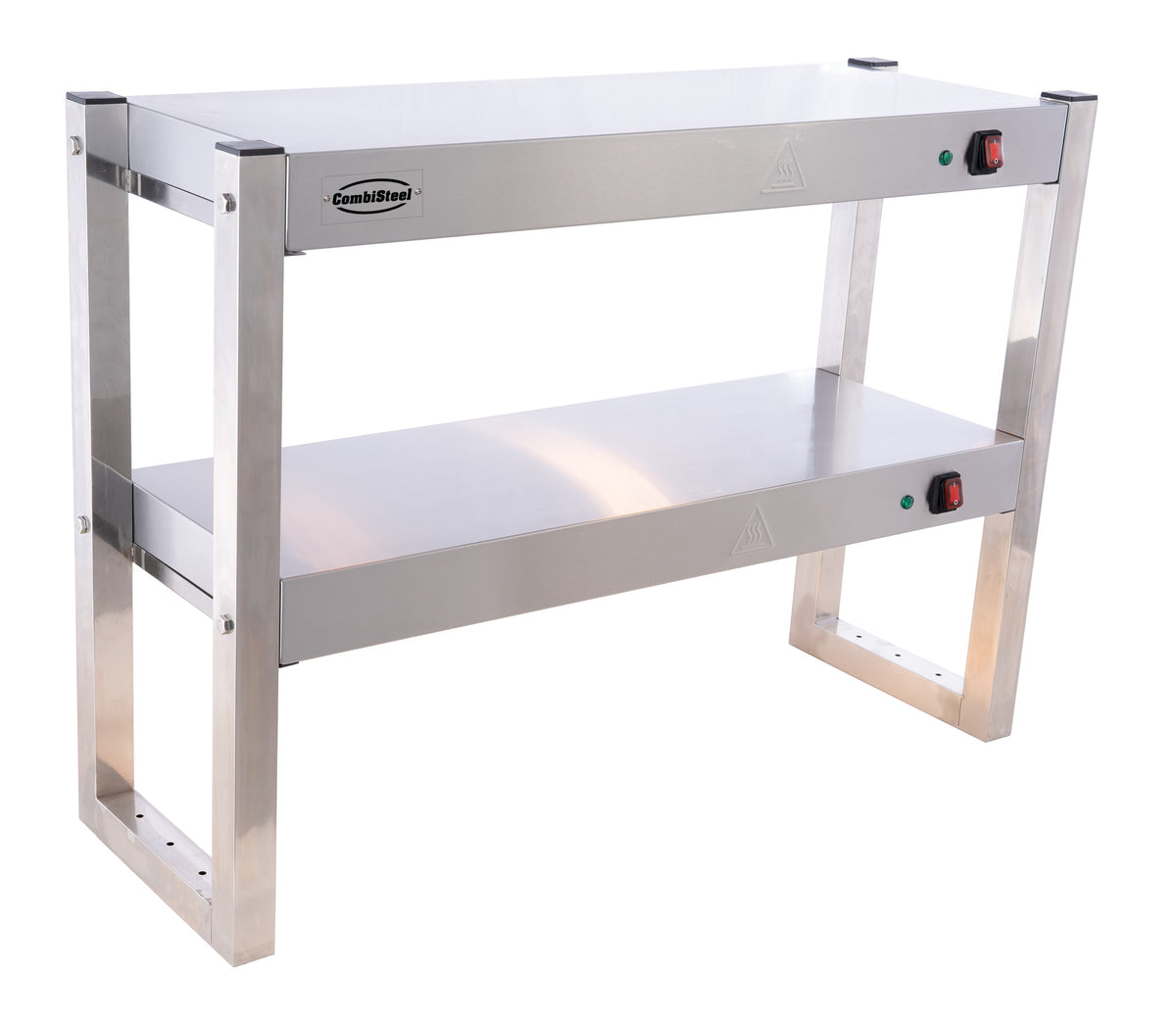 Étagère chauffante en halogene 2 niveaux 900 démontable — Combisteel 7539.0045