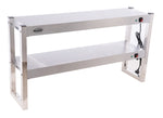 Étagère chauffante en halogene 2 niveaux 1200 démontable — Combisteel 7539.0050