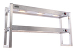 Étagère chauffante en halogene 2 niveaux 1200 démontable — Combisteel 7539.0050