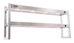 Étagère chauffante en halogene 2 niveaux 1500 démontable — Combisteel 7539.0055