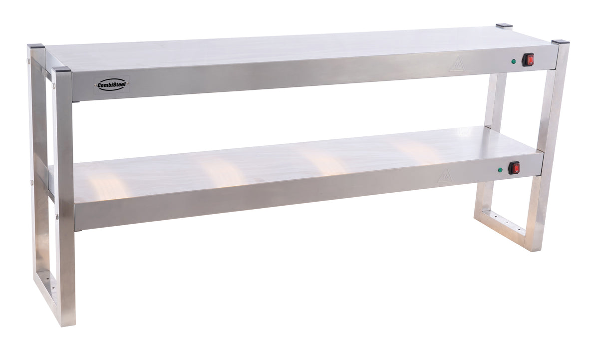 Étagère chauffante en halogene 2 niveaux 1500 démontable — Combisteel 7539.0055