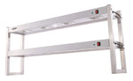 Étagère chauffante en halogene 2 niveaux 1500 démontable — Combisteel 7539.0055