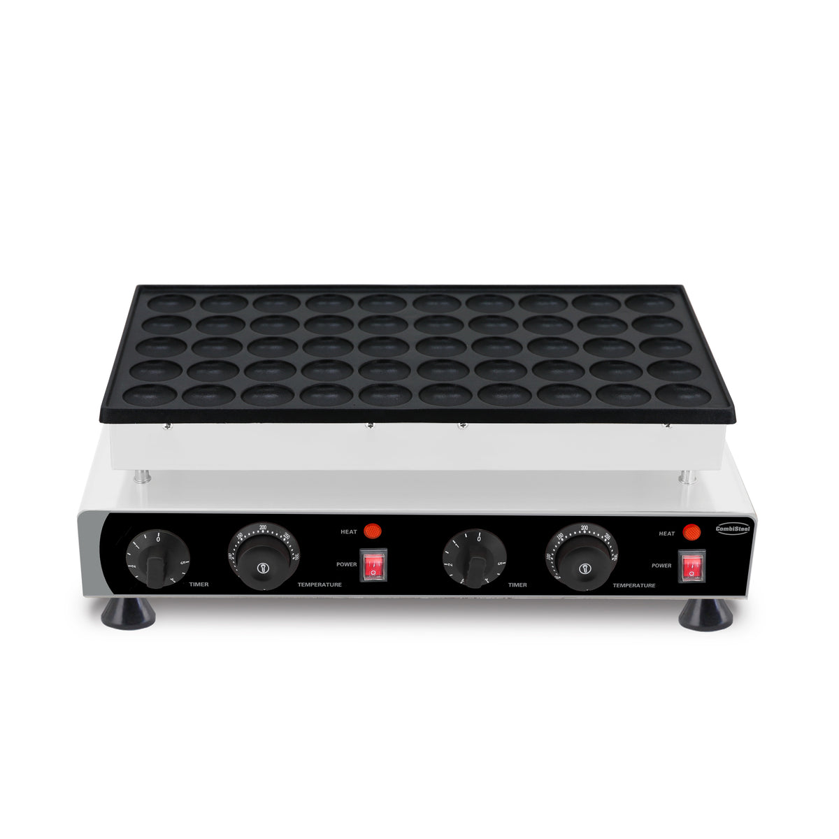 Appareil pour crêpes hollandaise / poffertjes 50pcs ø4,3cm — Combisteel 7540.0010