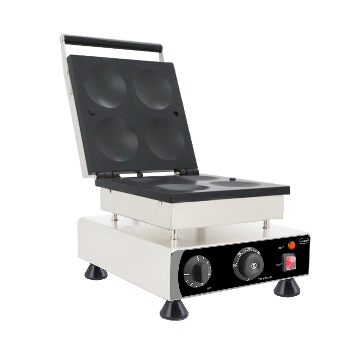 Crépière 4pcs - américain - ø10cm — Combisteel 7540.0030