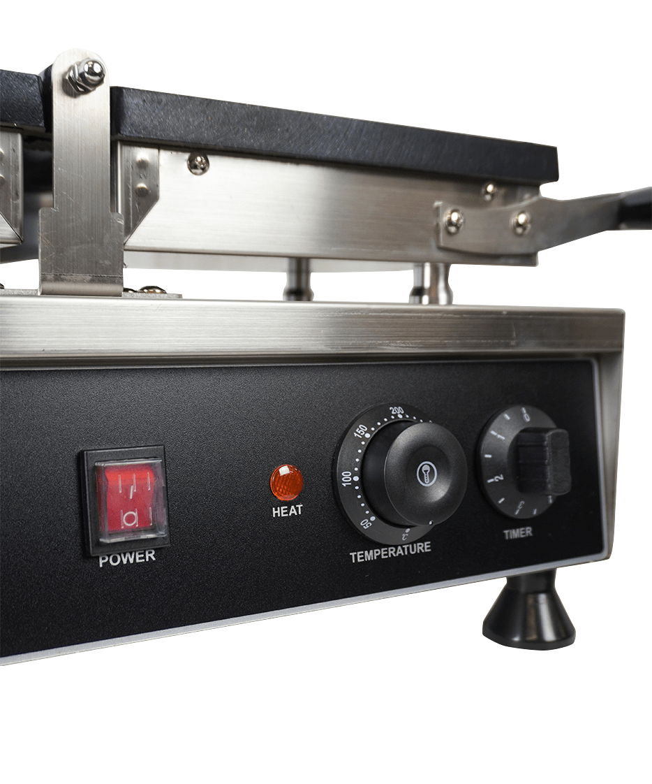 Gaufrier rotatif 2pcs gaufre de bruxelles — Combisteel 7540.0070