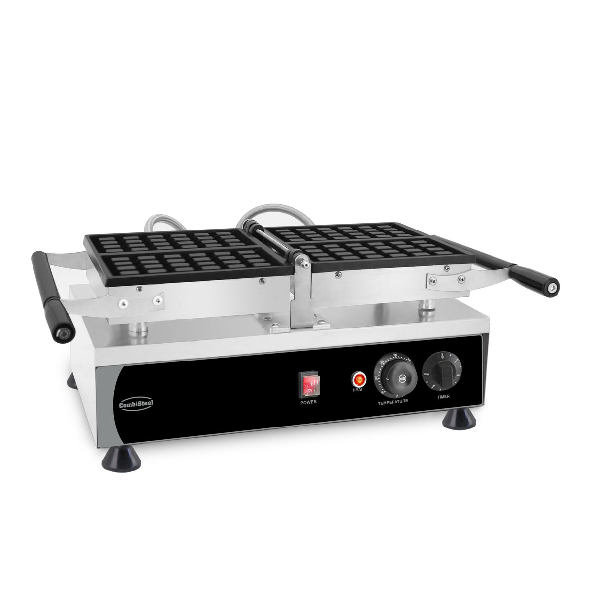 Gaufrier rotatif 2pcs gaufre de bruxelles — Combisteel 7540.0070