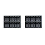 Gaufrier rotatif 2pcs gaufre de bruxelles — Combisteel 7540.0070