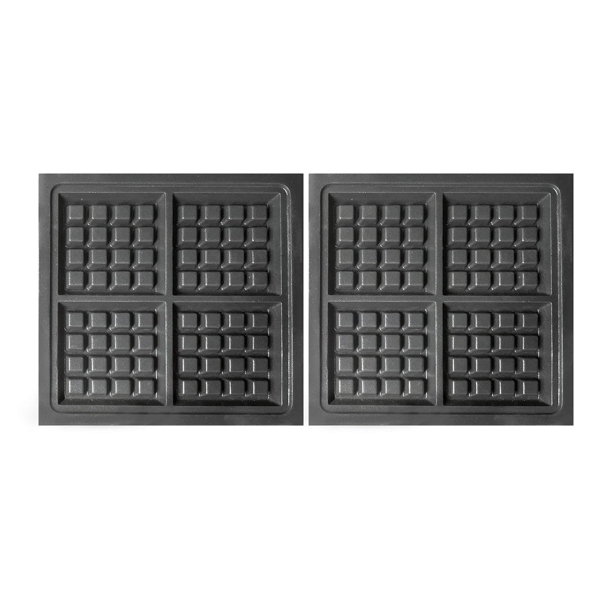 Gaufrier rotatif 4pcs gaufre de bruxelles — Combisteel 7540.0075