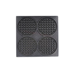 Gaufrier 4pcs gaufres rondes — Combisteel 7540.0080