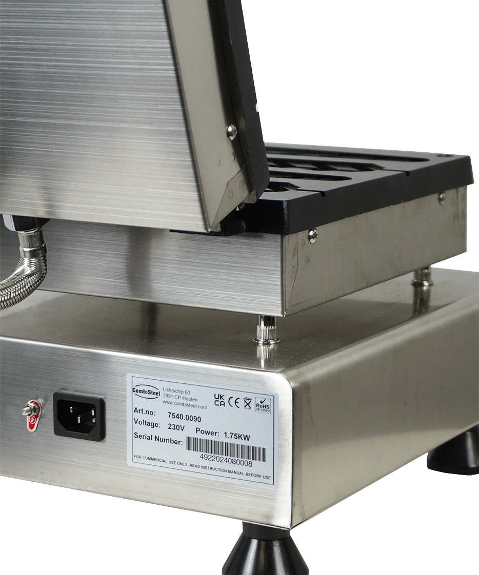 Gaufrier 4pcs sucette pin — Combisteel 7540.0090