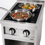 Entry 700 cuisinière à induction 2 zones — Combisteel 7545.0005