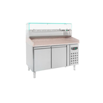 TABLE PIZZA 2 PORTES + saladette