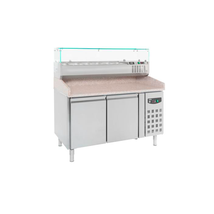 TABLE PIZZA 2 PORTES + saladette