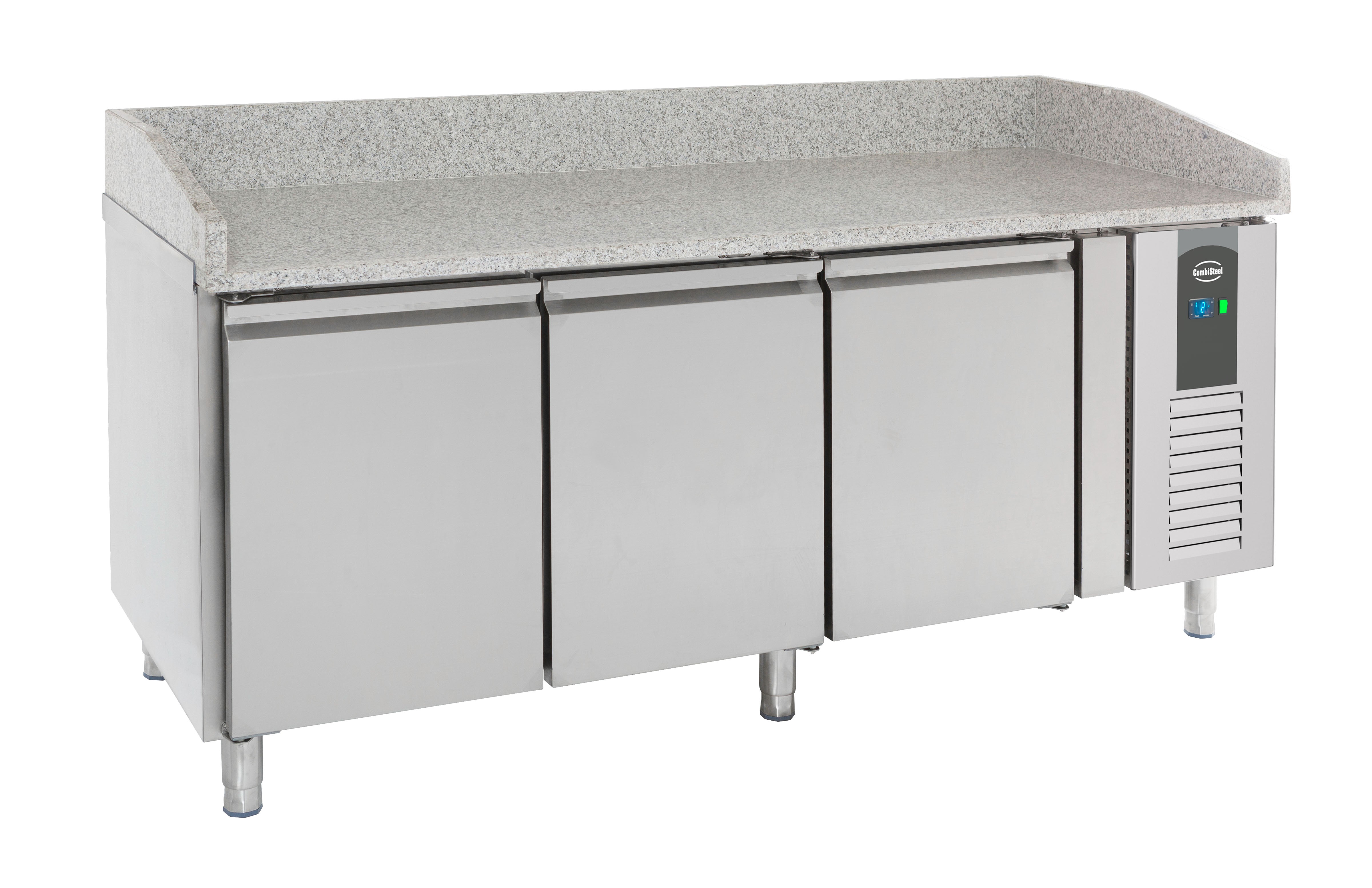 Table prép pour pizza 3 portes — Combisteel 7950.0044