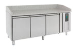 Table prép pour pizza 3 portes — Combisteel 7950.0044