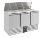 Saladette réfrigérée 3 portes — Combisteel 7950.0094