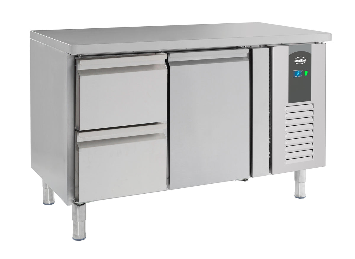 700 table réfrigérée 1 porte et 2 tiroirs — Combisteel 7950.0200