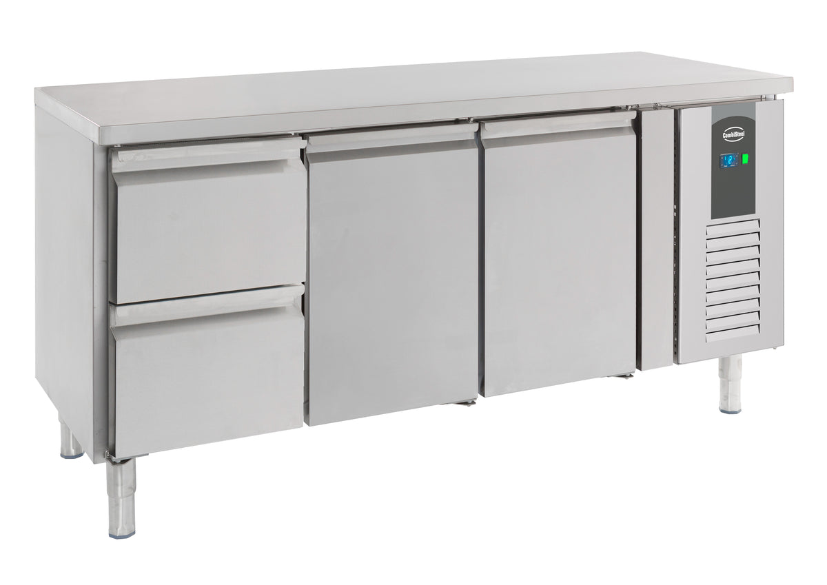 700 table réfrigérée 2 portes et 2 tiroirs — Combisteel 7950.0205