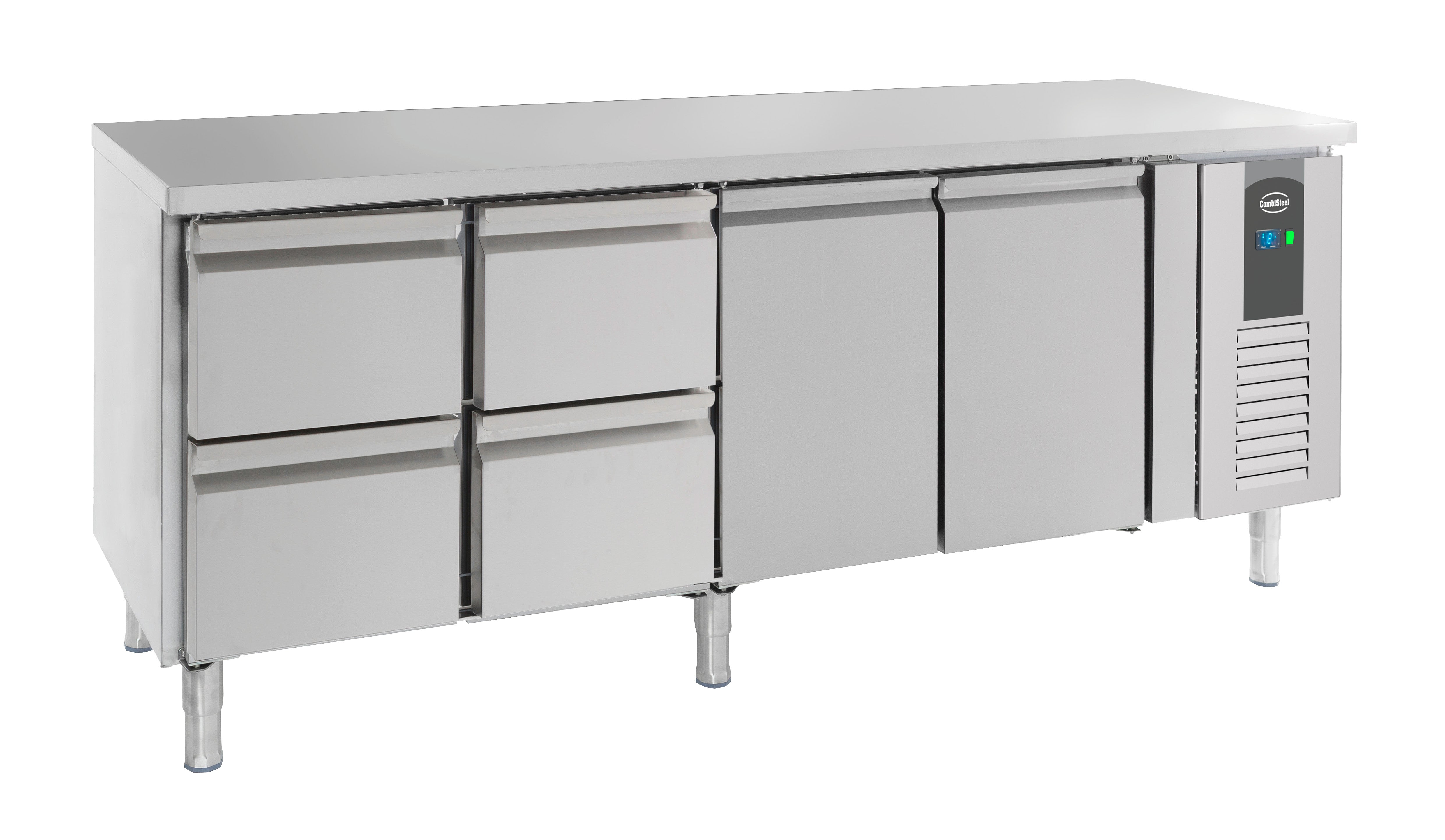 700 table réfrigérée 2 portes et 4 tiroirs — Combisteel 7950.0220