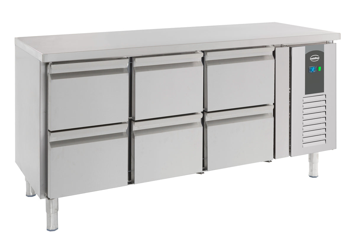 700 table réfrigérée 6 tiroirs — Combisteel 7950.0230