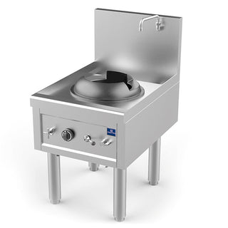 Table de cuisson wok gaz avec 1 brûleur 27,5 kW, 1 robinet  AHA0005/U