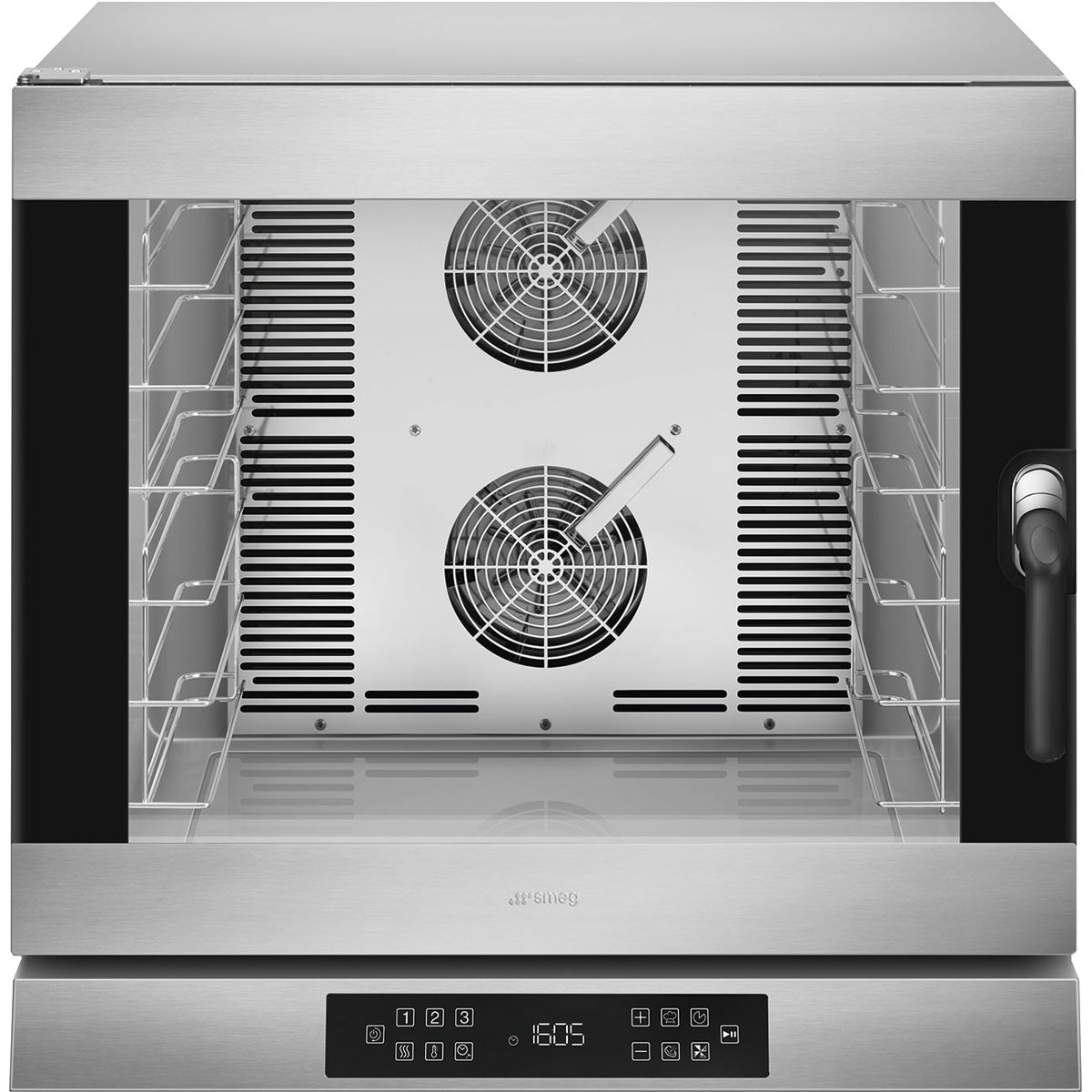 Four a chaleur tournante inox 6 plaques 600x400mm ou GN1/1 - – SMEG ALFA625E1HDS