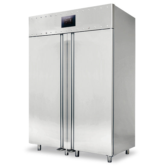 Réfrigérateur 1400 litres en inox GN 2/1, -2°/+8°C, isolation 85 mm - WiFi BMA0024/FN