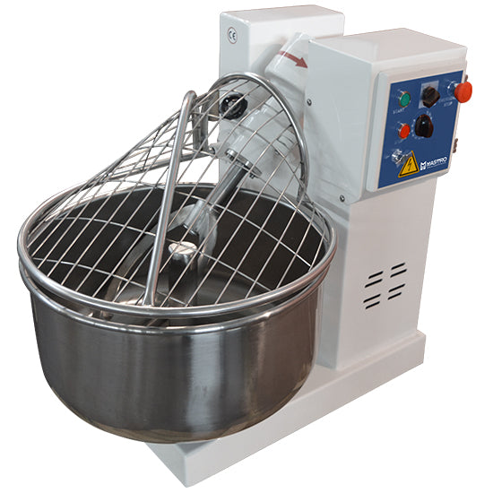 Pétrin à fourchette 45 kg de pâte et capacité du bol 70 litres, 2 vitesses, avec minuterie  CBD0071