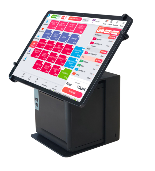 PACK 10'' COMPACT Kassa Restaurant Horeca met installatie