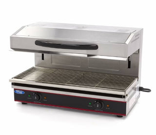 Salamandre grill - 79 x 32 cm - 5600W - avec élévateur