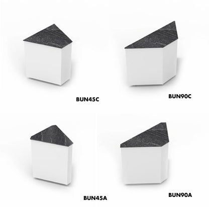 Base Buffet Neutre d’Angle – Série Integra – Module d’Assemblage Professionnel