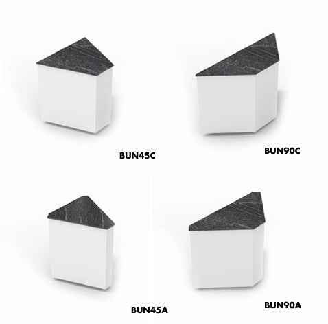 Base Buffet Neutre d’Angle – Série Integra – Module d’Assemblage Professionnel