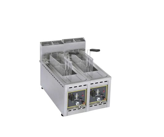 FRITEUSE GAZ 2x8 L (RG-FR8G)