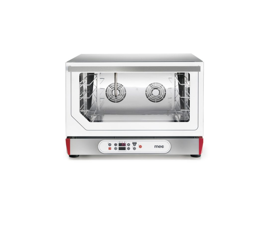 Four Électrique à Convection MEC – Mod. PE 46 DSVR.LC – 4 Plaques 60×40 cm – GN 1/1 – Commandes Numériques – Vapeur Directe nettoyage automatique