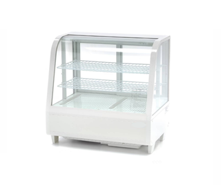 Vitrine à gâteaux - 100 L - 68 cm - blanc