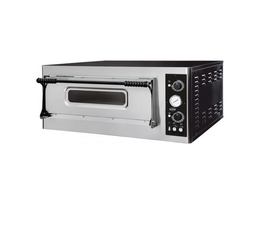 Four à pizza professionnel électrique triphasé 1 x 4 pizza
