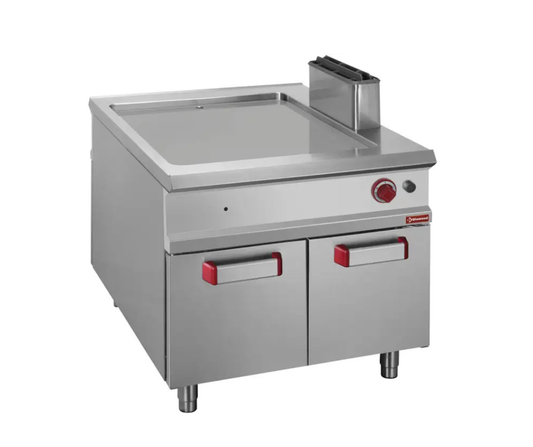 Plaque de cuissona lisse gaz, chromée, sur armoire - PASS-THROUGH G1/PLCA2