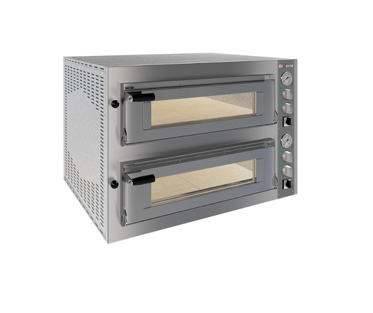Four électrique 2x 4 pizzas diam.350mm, 2 chambres WR-FD24-MD